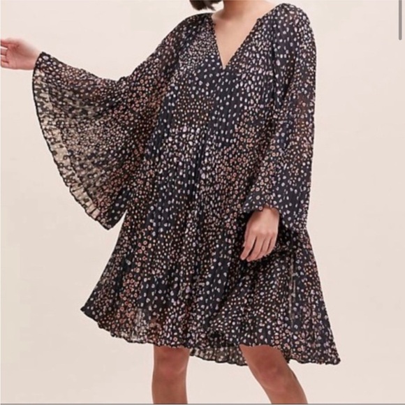 Anthropologie Dresses & Skirts - Anthropologie Toulon Pleated Mini Dress Size Small New with tags